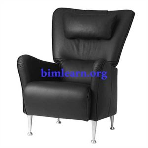آبجکت مبل راحتی رویت 3