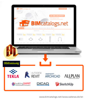 وبسایت BIM Catalogs.